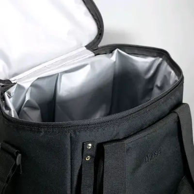 Bolso térmico Wayu negro y marrón con abridor - miniatura 4