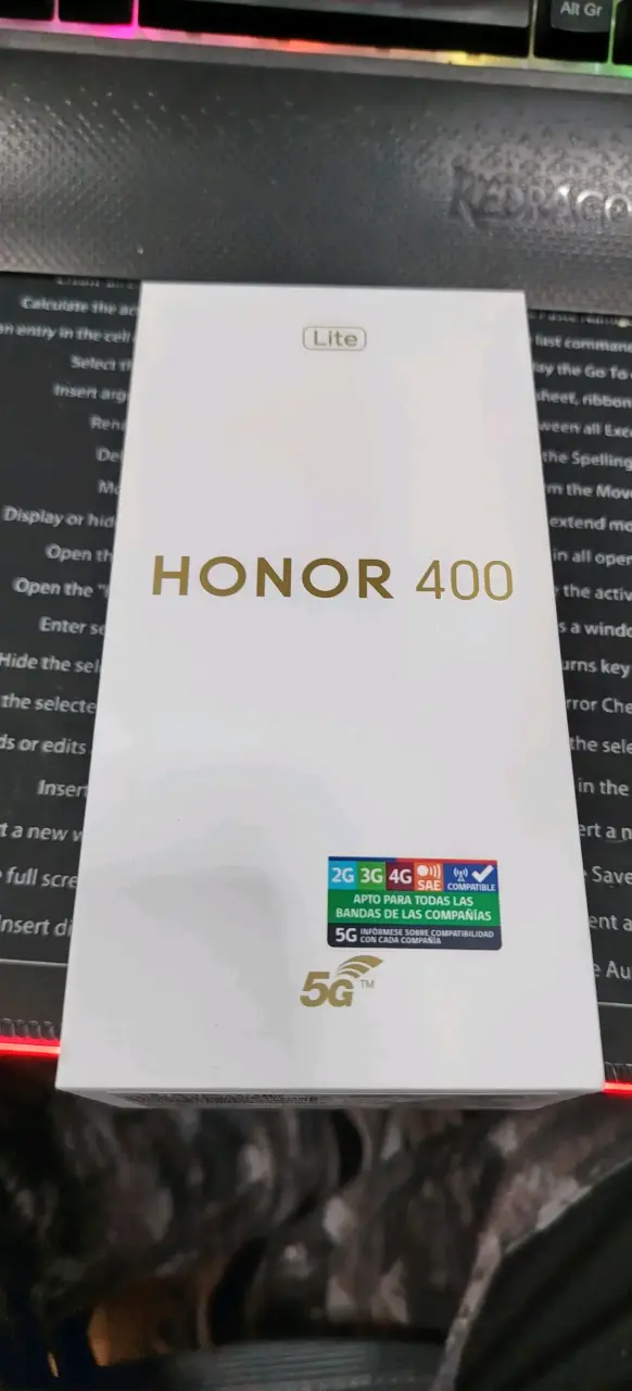 Honor 400 Lite 5g usado en caja original - 5