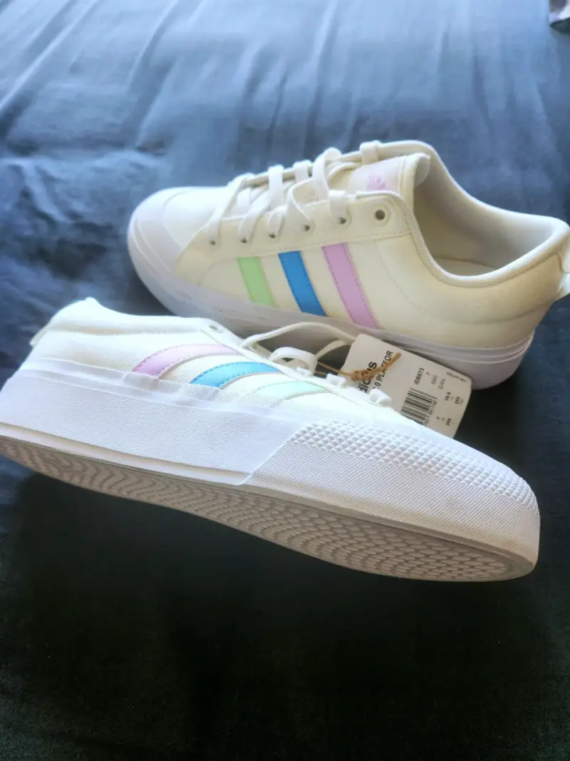 Zapatillas deportivas blancas adidas mujer - 1