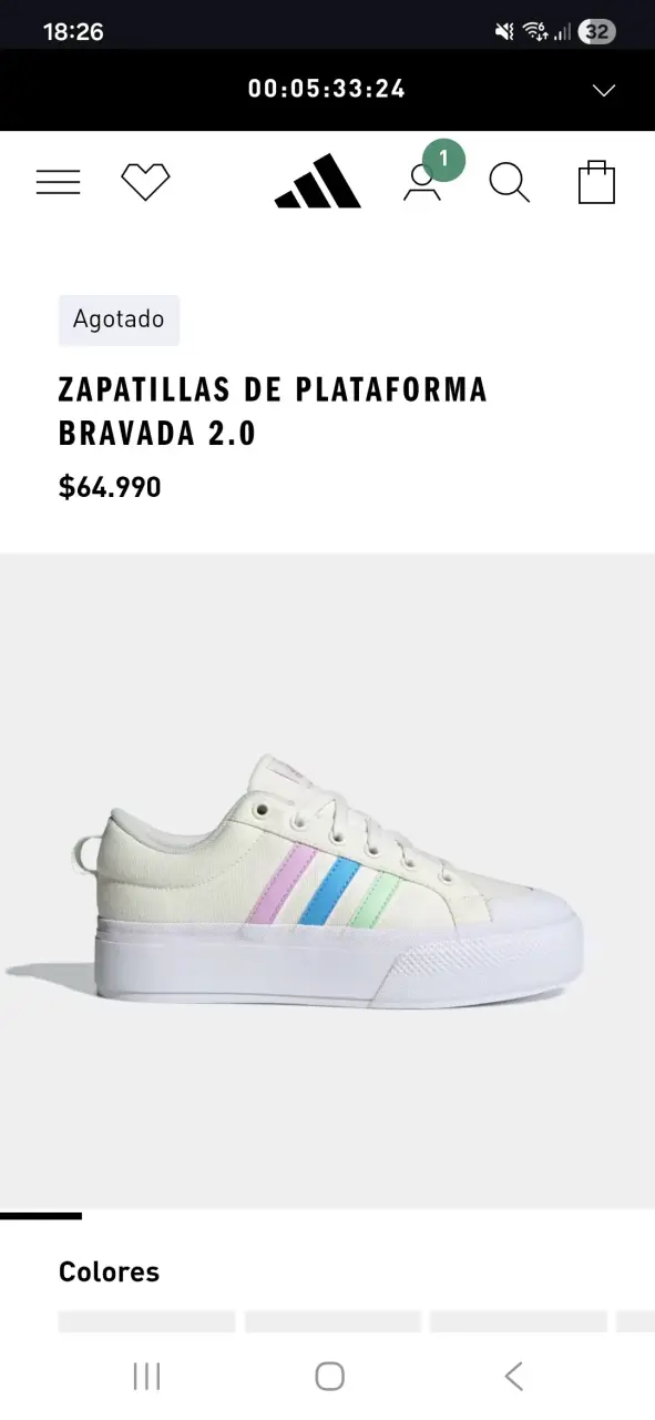 Zapatillas deportivas blancas adidas mujer - 4