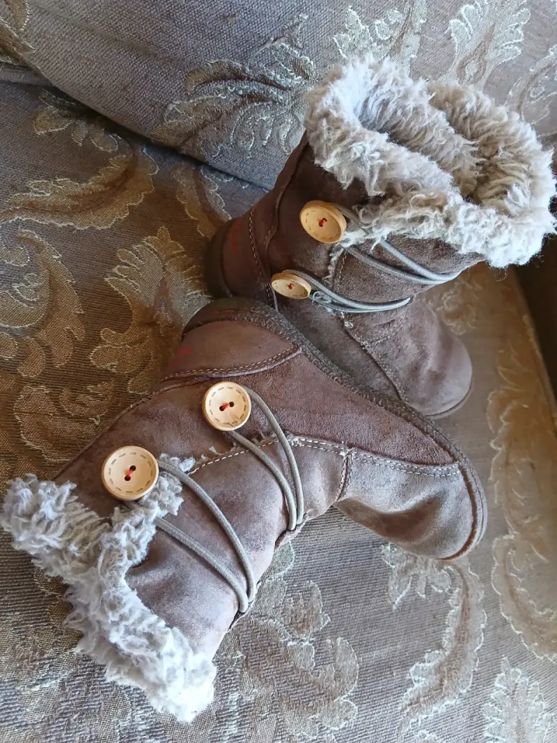 Botas de invierno para niños con forro de lana - 3