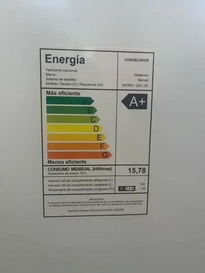 Congelador horizontal Mademsa de alta eficiencia - miniatura 2