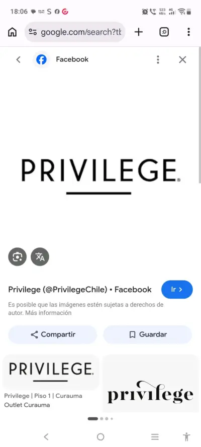 Bufanda de cuadros azul y beige marca previgie - miniatura 4