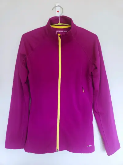 Chaqueta deportiva mujer Salomon fucsia - miniatura 1