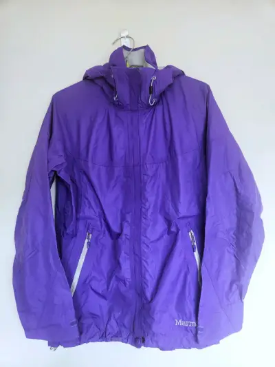 Chaqueta impermeable morada Marmot para mujer - miniatura 1