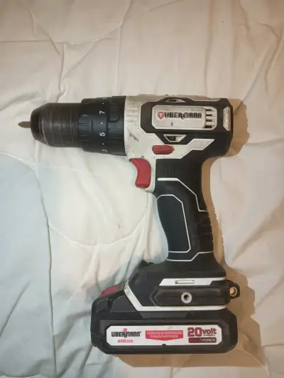 Taladro inalámbrico Ubermann 20V con batería - miniatura 2
