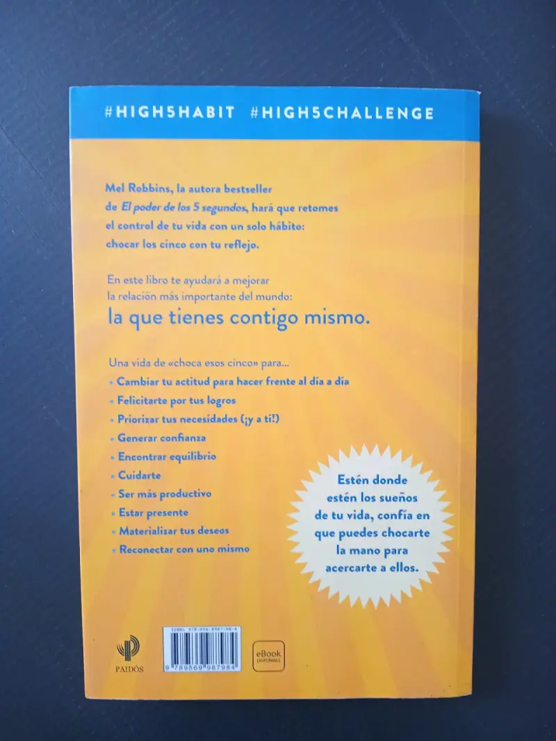 Libro '1 Hábito para Cambiarte la Vida' de Mel Robbins - 2