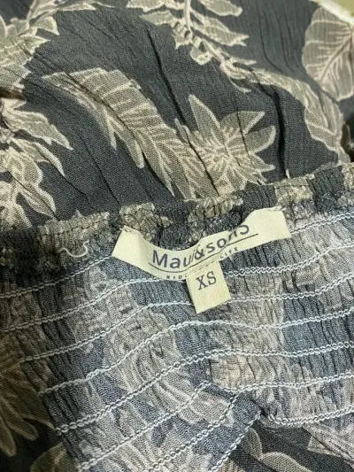 Vestido largo estampado floral XS - miniatura 3