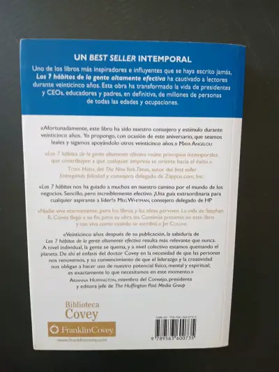 Libro 'Los 7 Hábitos de la Gente Altamente Efectiva' de Stephen R. Covey - miniatura 2