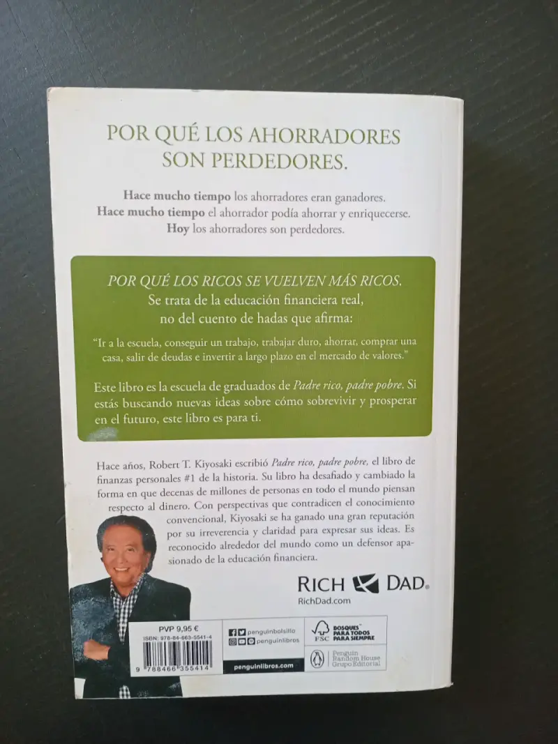 Libro 'Por Qué Los Ricos Se Vuelven Más Ricos' de Robert T. Kiyosaki - 2