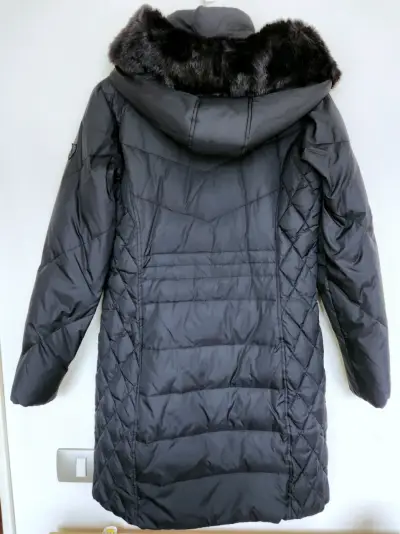 Parka larga con capucha Mujer - miniatura 2