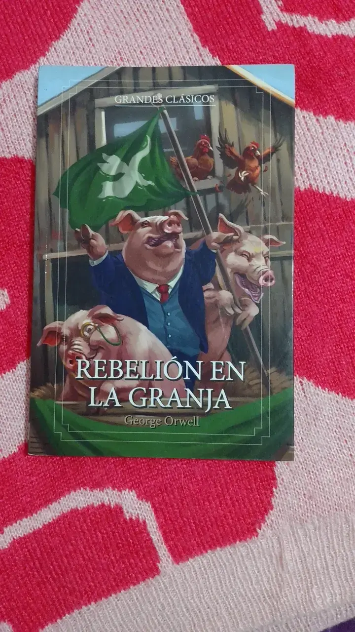 Libro Rebeldía en la Granja de George Orwell - 1