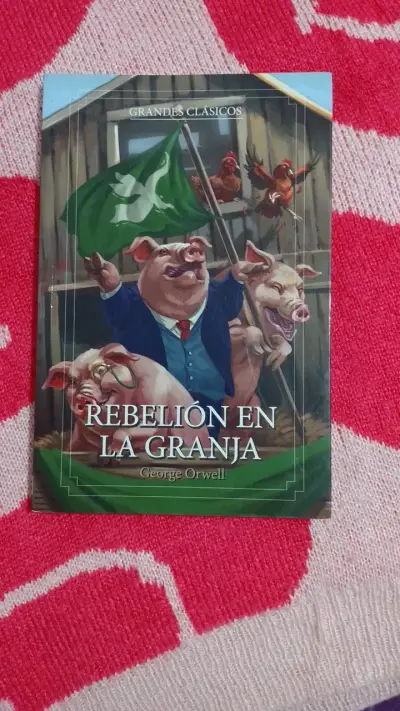Libro Rebeldía en la Granja de George Orwell - miniatura 1