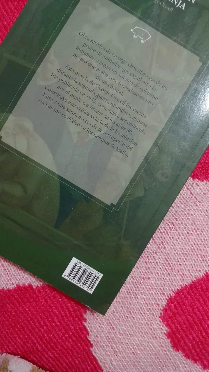 Libro Rebeldía en la Granja de George Orwell - 3