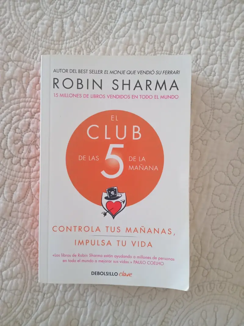 Libro 'El Club de las 5 de la Mañana' de Robin Sharma - 1