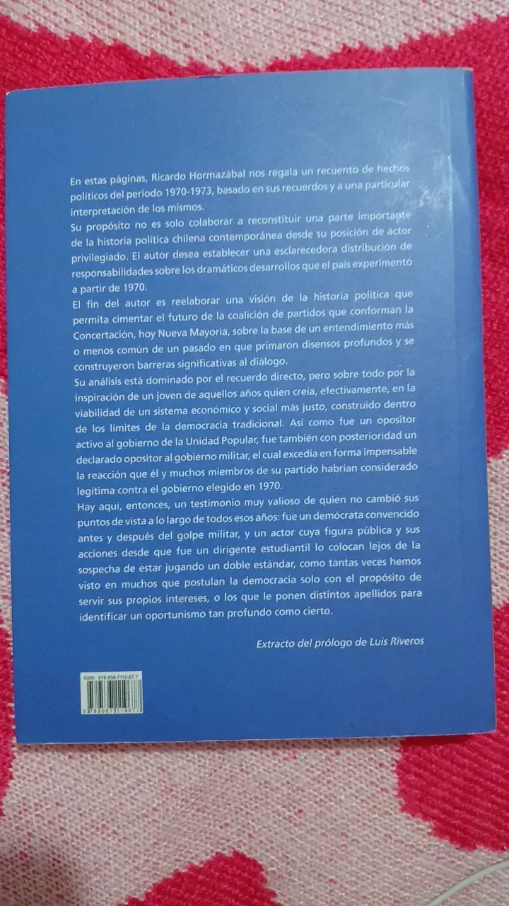 Libro 'La Democracia Cristiana y el Gobierno de Allende' Segunda Edición - 2