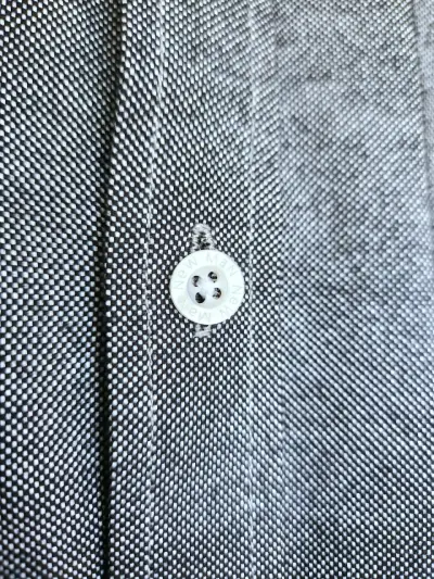 Camisa gris de hombre Newman manga larga - miniatura 4