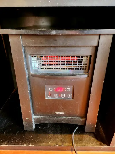 Calefactor eléctrico Thomas con control de temperatura - miniatura 1