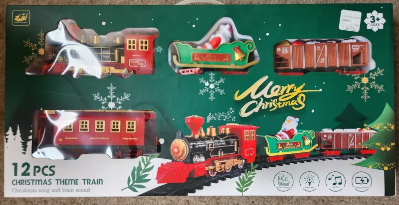 Tren de Navidad con música y luces - 1