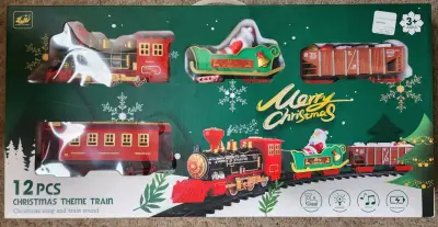 Tren de Navidad con música y luces - miniatura 1