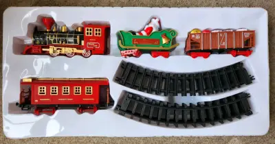 Tren de Navidad con música y luces - miniatura 3