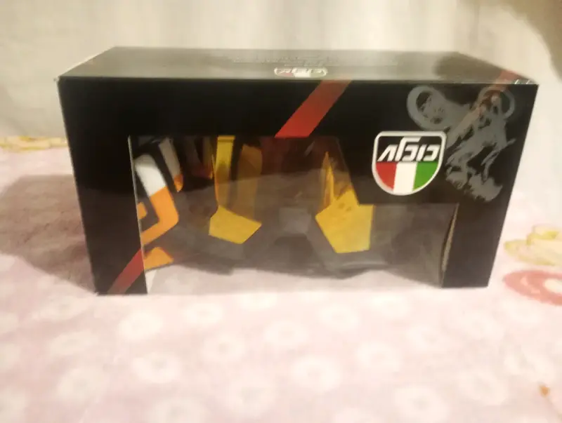 Gafas de motocross CGL Pro-X con lentes amarillos - 3