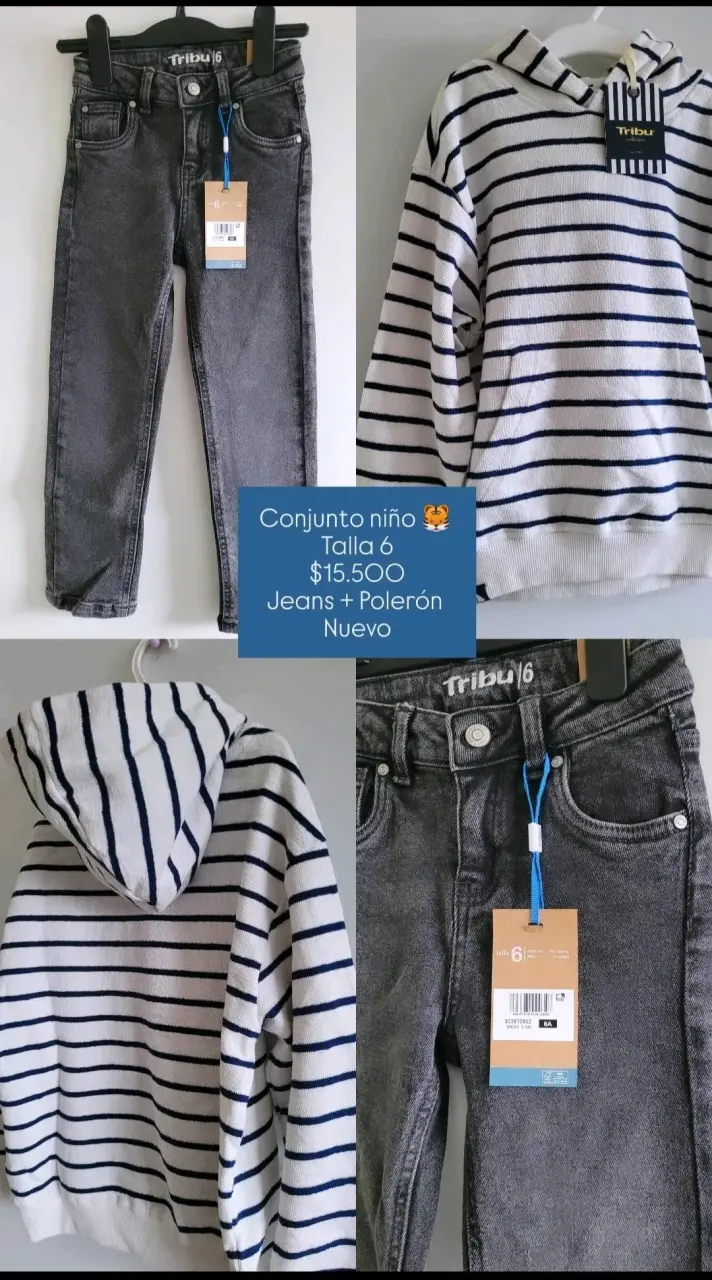 Conjunto de niño a talla 6 nuevo - 2