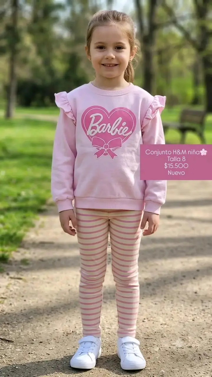 Conjunto H&M niña talla 8 nuevo - 1