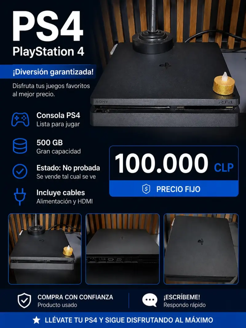Consola PS4 500GB