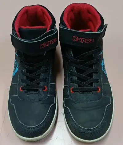Zapatillas deportivas Kappa negras para niños - miniatura 1