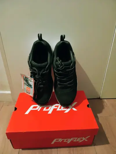 Zapatillas De Seguridad Negras Proflex Nuevas - miniatura 1