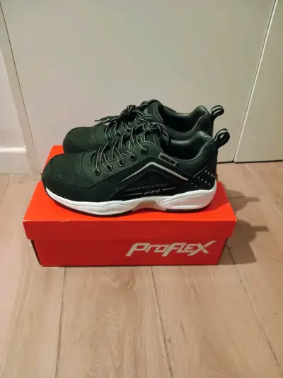 Zapatillas De Seguridad Negras Proflex Nuevas - miniatura 2
