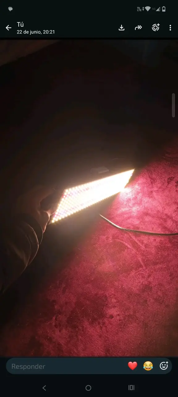 Panel LED de cultivo con cableado - 2