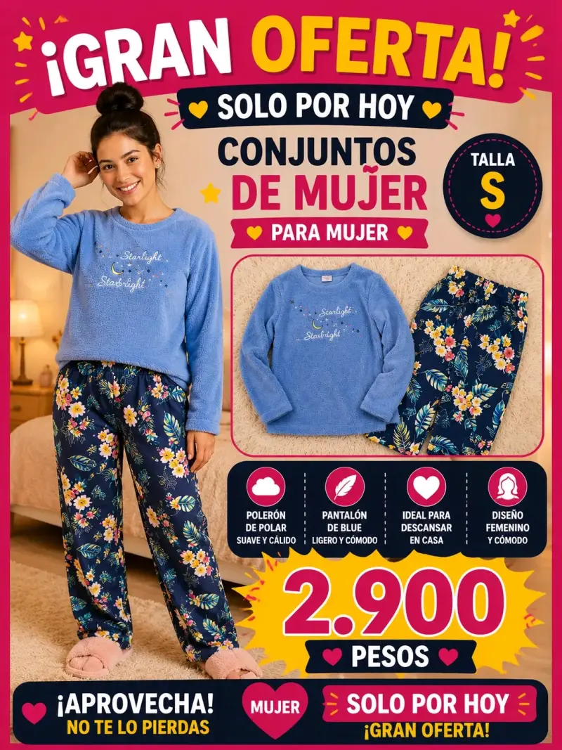 Pijama de todas las tallas y modelos y precios - 3