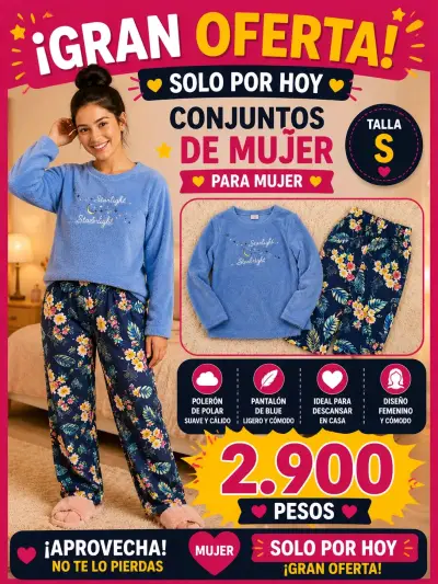 Pijama de todas las tallas y modelos y precios - miniatura 3
