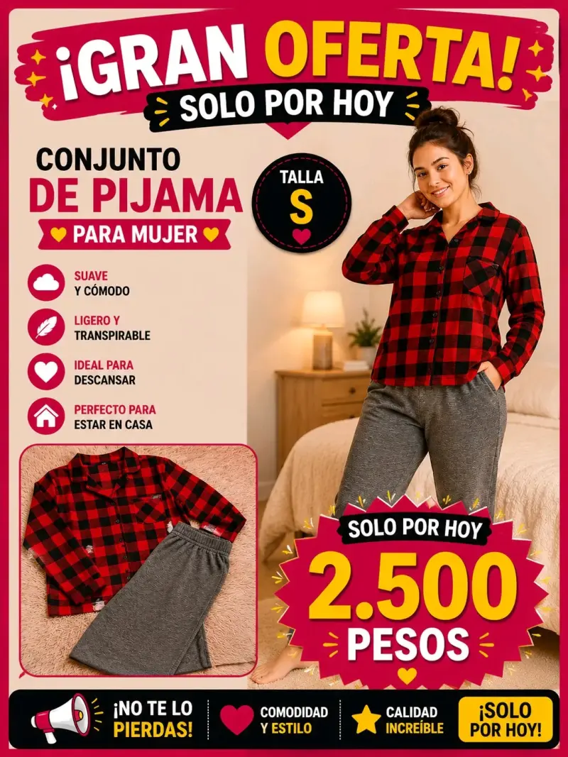 Pijama de todas las tallas y modelos y precios - 5