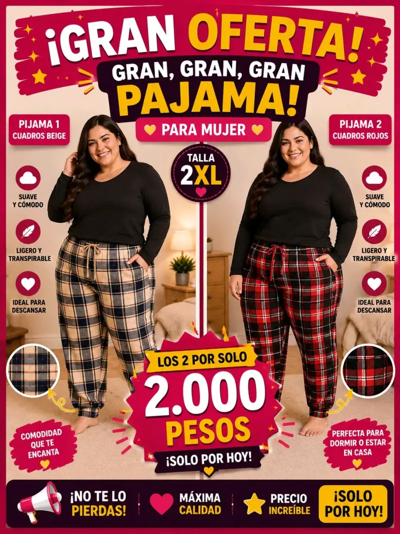 Pijama de todas las tallas y modelos y precios - 6