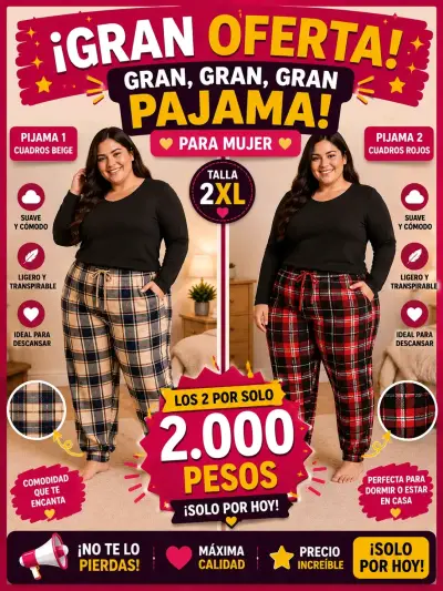 Pijama de todas las tallas y modelos y precios - miniatura 6