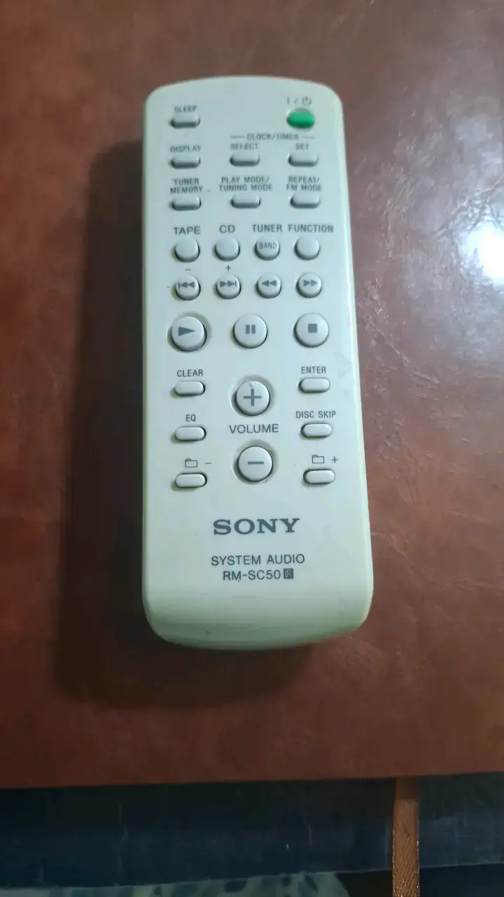 Control remoto Sony RM-SC50 para sistema de audio - 1