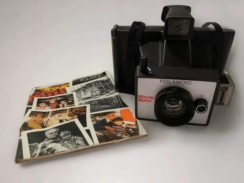 Lote de cámaras vintage Kodak + Polaroid - 2