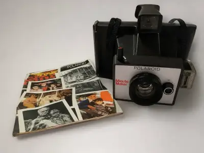 Lote de cámaras vintage Kodak + Polaroid - miniatura 2