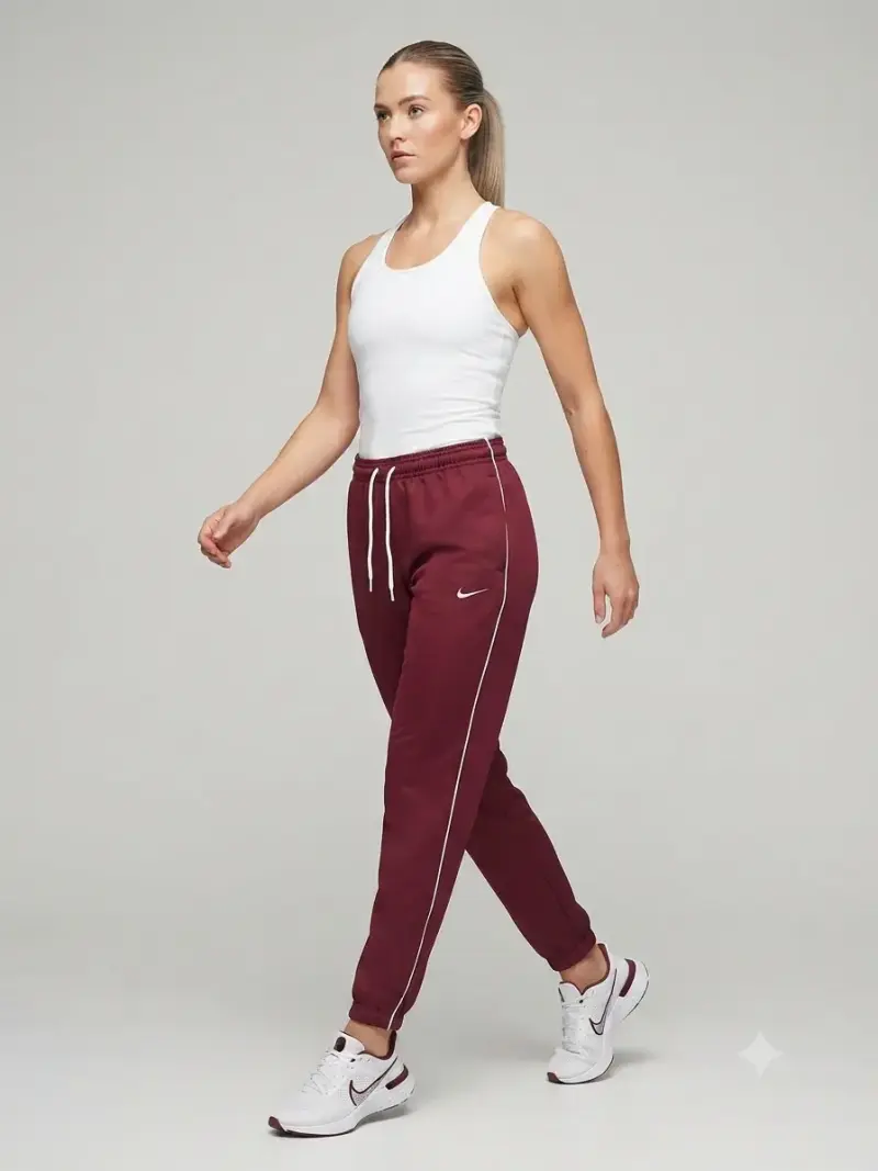 Pantalones deportivo Nike rojos mujer - 1