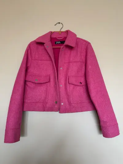 Chaqueta corta ZARA talla XS - miniatura 2