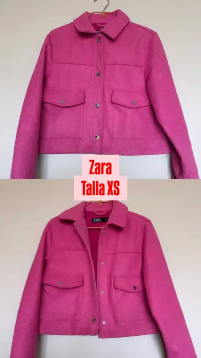 Chaqueta corta ZARA talla XS - miniatura 3