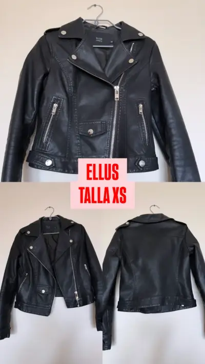 Chaqueta tipo cuero ELLUS - miniatura 3