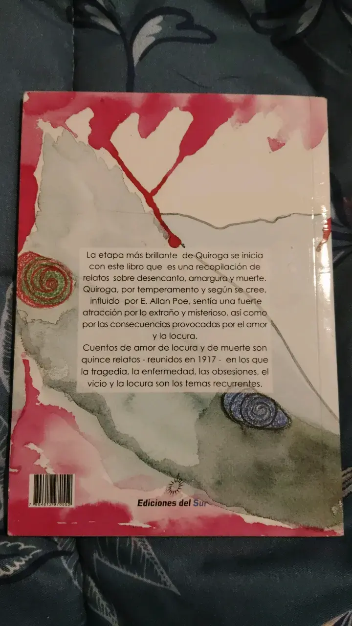 Libro 'Cuentos de Amor, de Locura y de Muerte' de Horacio Quiroga - 2