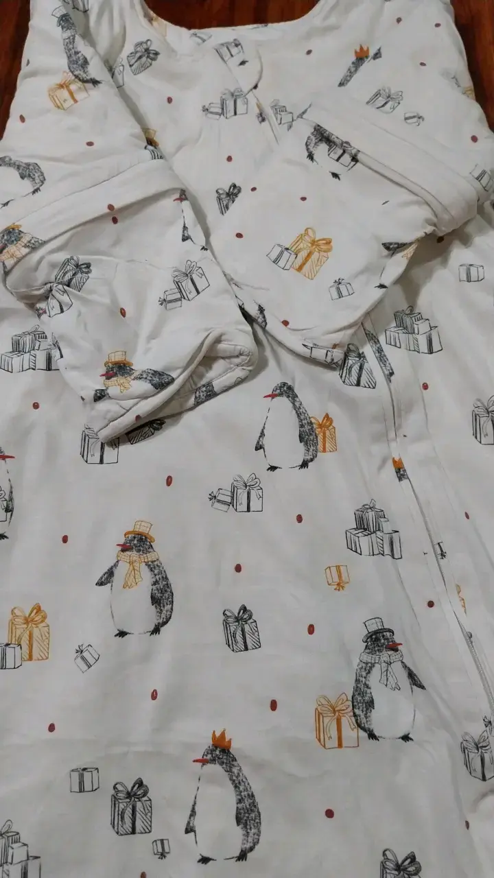 Saco de dormir infantil con diseño de pingüinos - 2