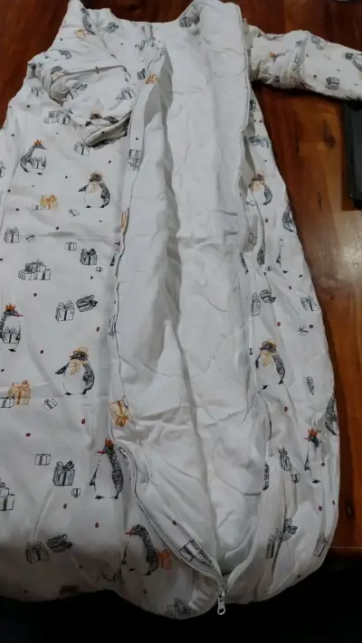 Saco de dormir infantil con diseño de pingüinos - miniatura 3
