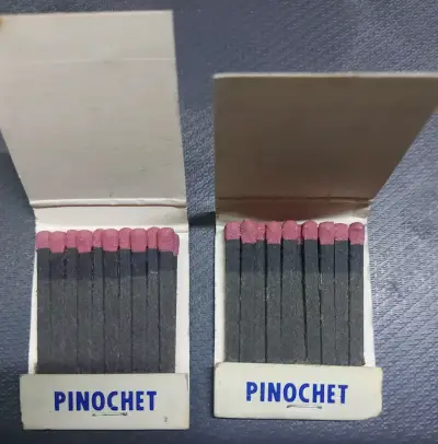 Cajas de fósforos vintage Pinochet 'Sí' - miniatura 2