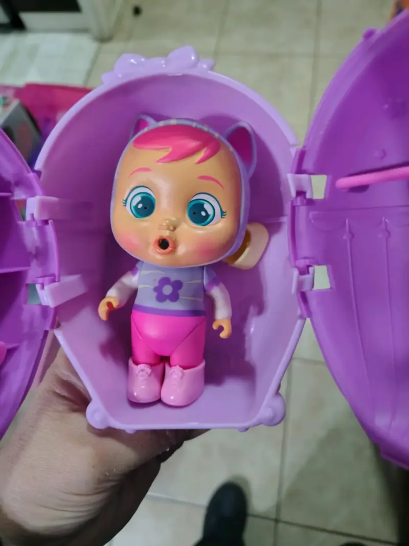 Bebes llorones color morado